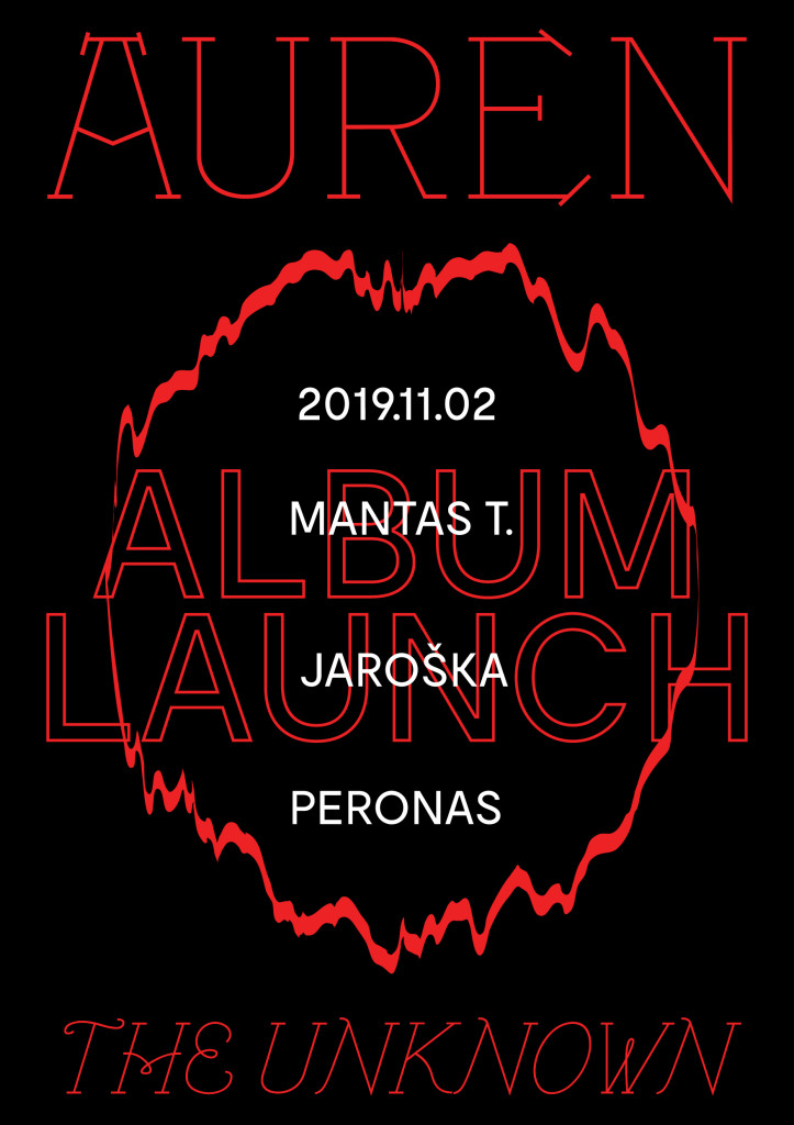 AUREN_unknown EP_launch poster_A3