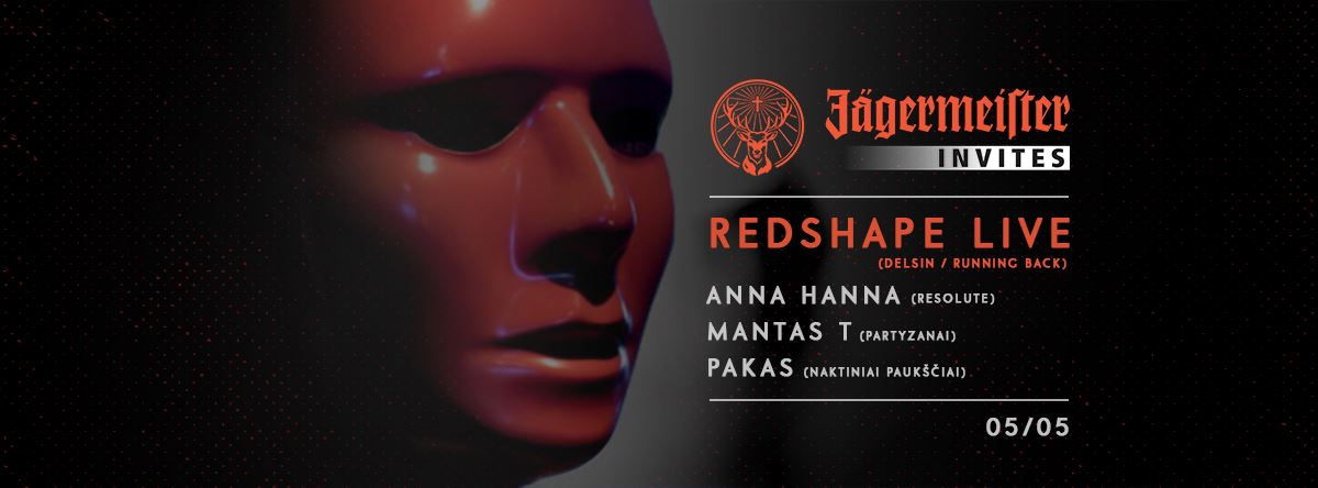 Redshape Live at Jäger Invites Event in club Lizdas artwork